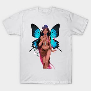 Portrait of a beautiful fairy T-Shirt